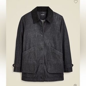 NWOT J. Crew Denim Barn Jacket XS